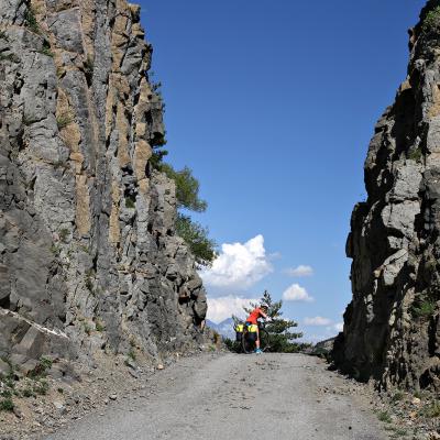 Col de la Peña Acuta entre Campol et Yeba