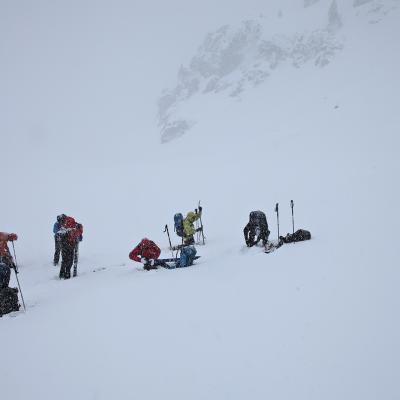 Chassés par le mauvais temps le dernier jour