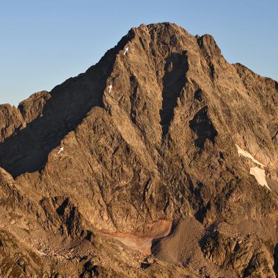 L'arête sud-est du Palas vue depuis le Balaïtous