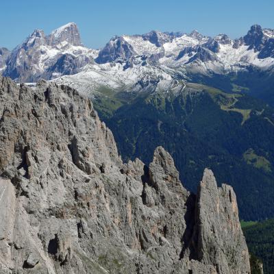 Neige fraîche sur la Marmolada
