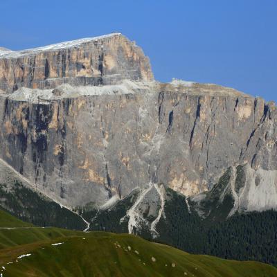 La face ouest du Pordoi