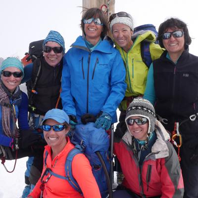 Encore des sourires au sommet du Monte Cevedale