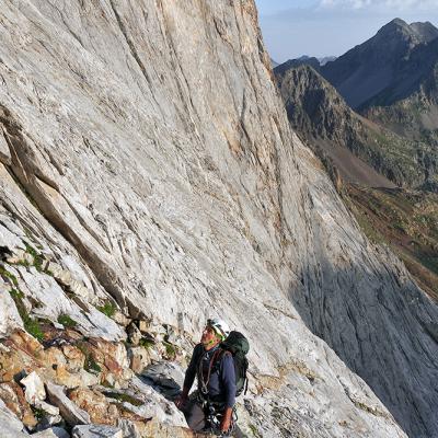 Au pied de l'arête intermédiaire