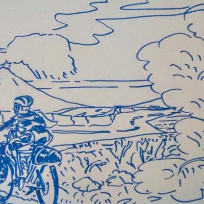 Les dessins d'Olivier Dautais de Mexico City qui m'ont accompagné jusqu'au bout