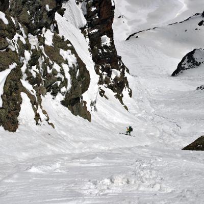 Couloir de la Fourche à l'Ossau