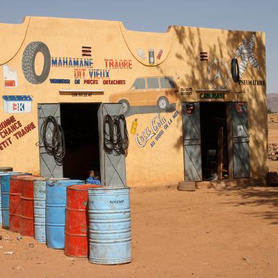 Sur la route de Mopti