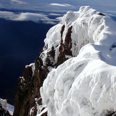 Arête sud de l'Antisana