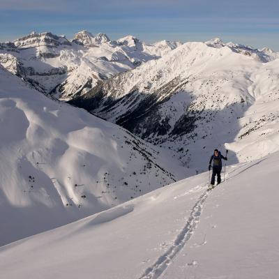 Entre le Pic de Cuyalaret et la Peña Blanca