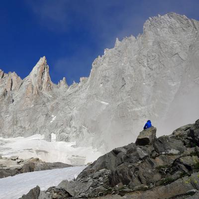 Le Cardinal depuis le refuge