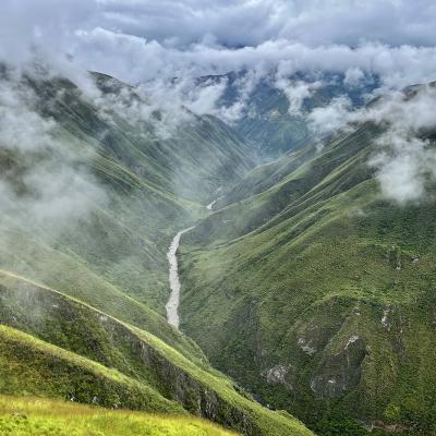 Montagnes et rios du sud du pays