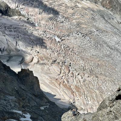 Entre la Tour Grise et le Névé Triangulaire