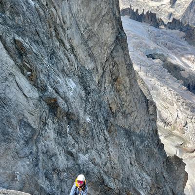 Entre la Tour Grise et le Névé Triangulaire