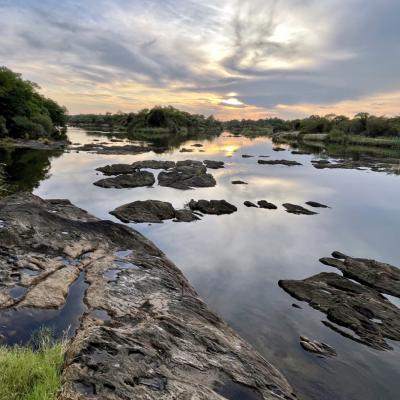 Fleuve Okavango en Namibie